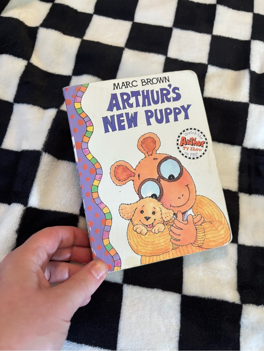 Arthur new puppy board book